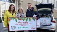 Zleva Eva Syrovátková, Taťána Janoušková, Moritz Straube